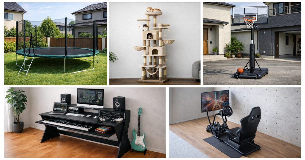 家具組立事例紹介看板画像