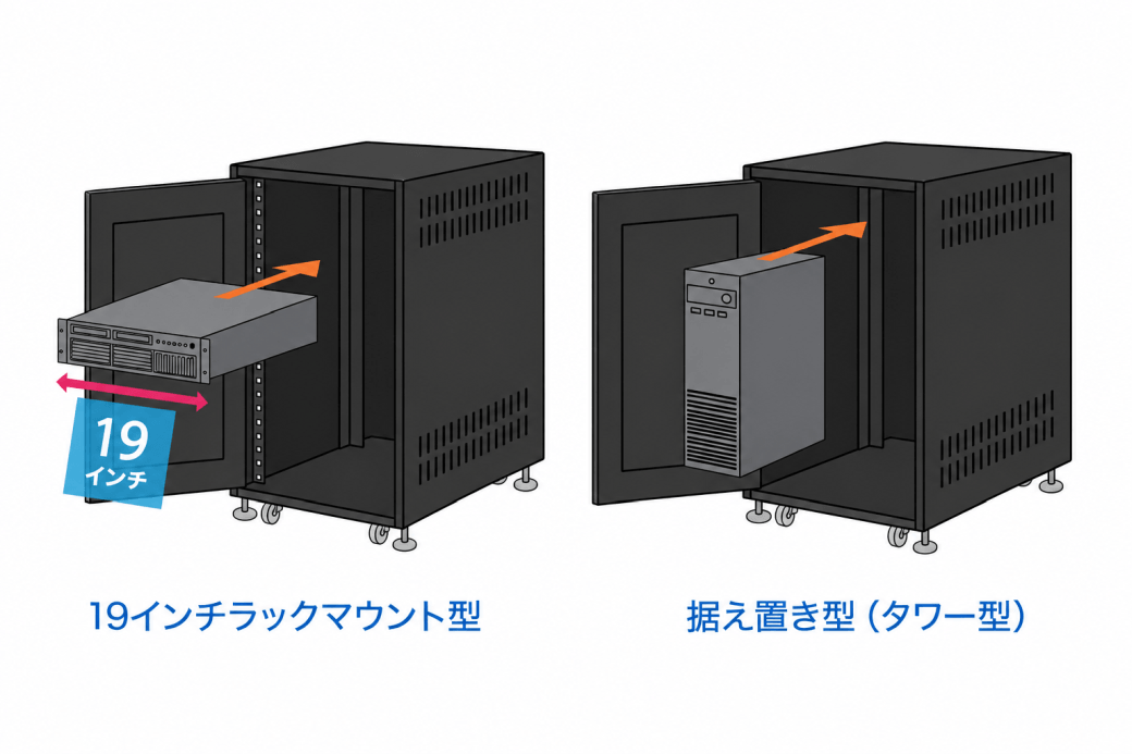 ラックのタイプ
