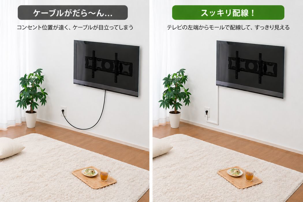 ケーブル配線イメージ