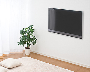 テレビ壁掛け取り付け例